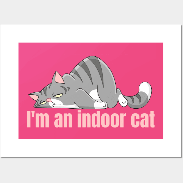 indoor-cat Wall Art by Junalben Mamaril